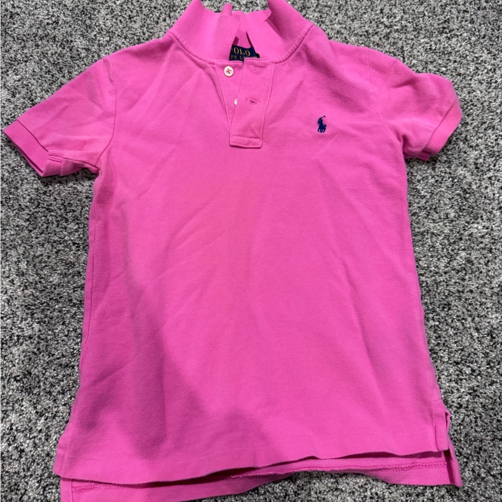 Polo by Ralph Lauren Kids Bright Pink Polo Shirt